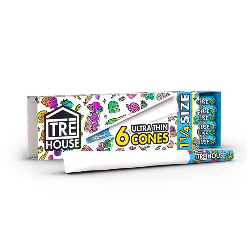 1¼" Ultra Thin Preroll Cones - 6ct - 3pk Bundle 1¼" Ultra Thin Preroll Cones - 6ct - 3pk Bundle